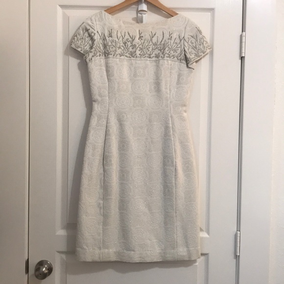 Vintage Dresses & Skirts - VTG 60s Malcolm Starr brocade dress w pockets!